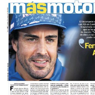 Fernando Alonso - AS · 3 SEP 2022