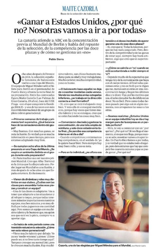 Retrato de Maite Cazorla