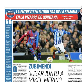 Martín Zubimendi - MARCA · 2 SEP 2022