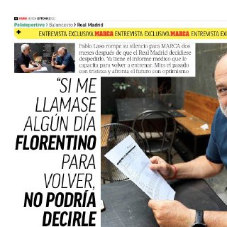 Pablo Laso - MARCA · 1 SEP 2022