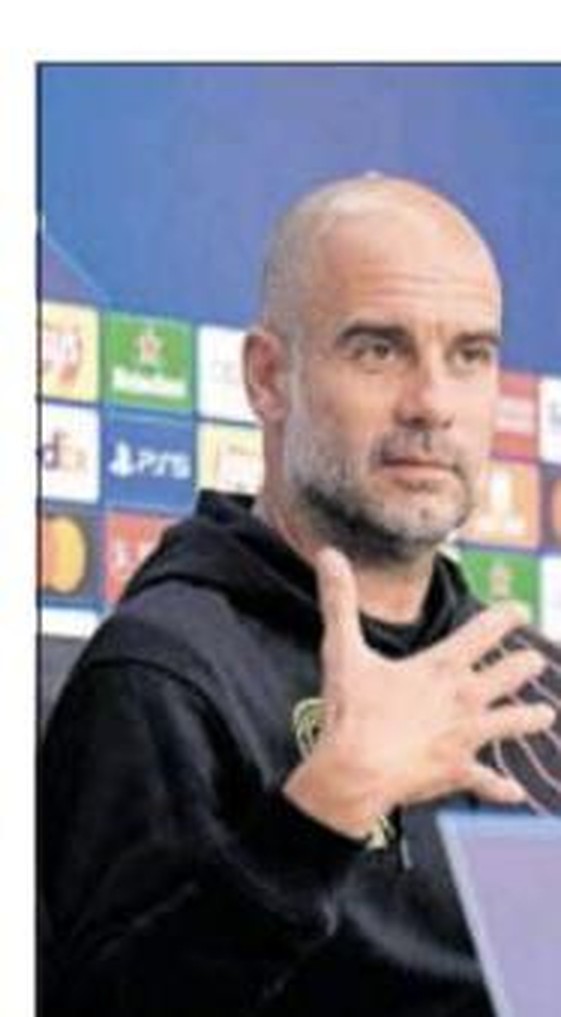 Retrato de Pep Guardiola