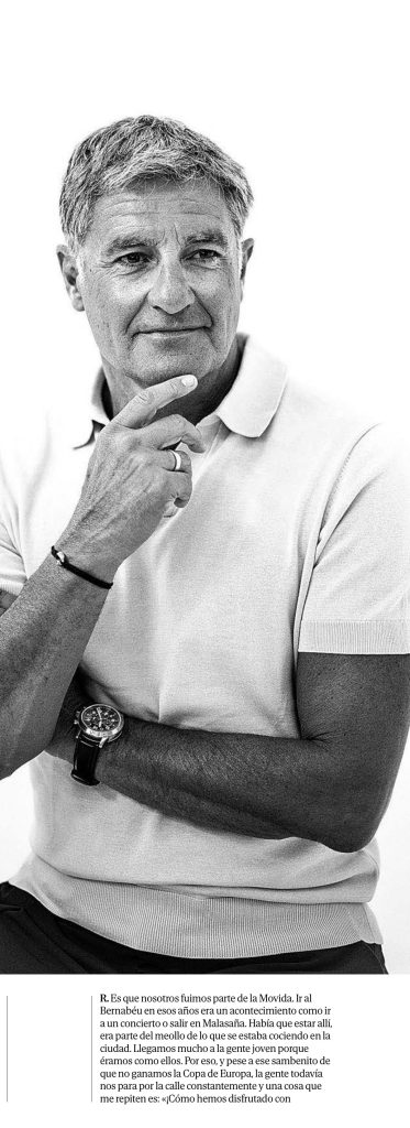 Retrato de Míchel