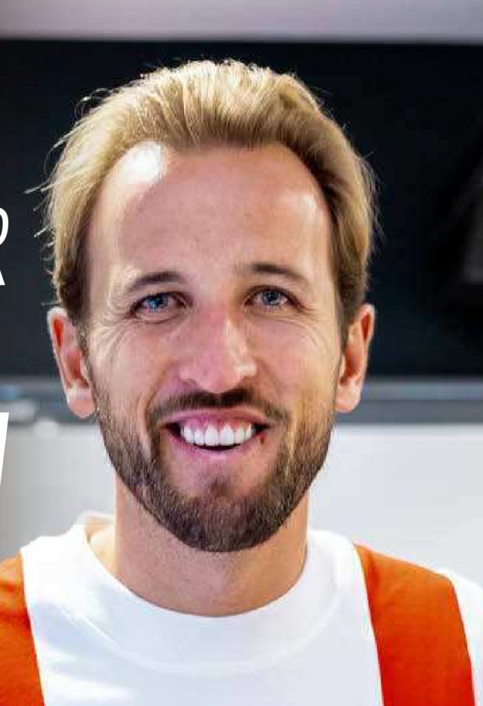 Retrato de Harry Kane