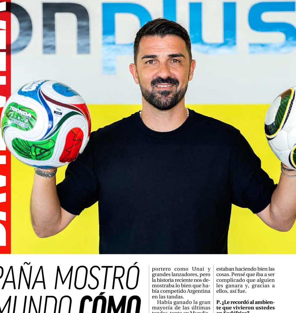 Retrato de David Villa