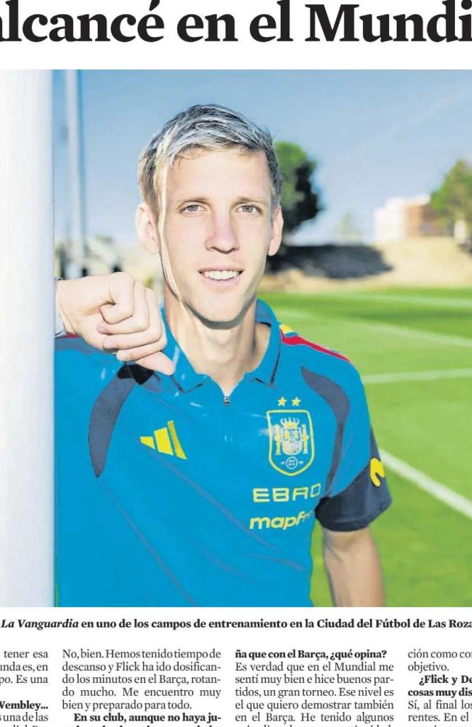Retrato de Dani Olmo