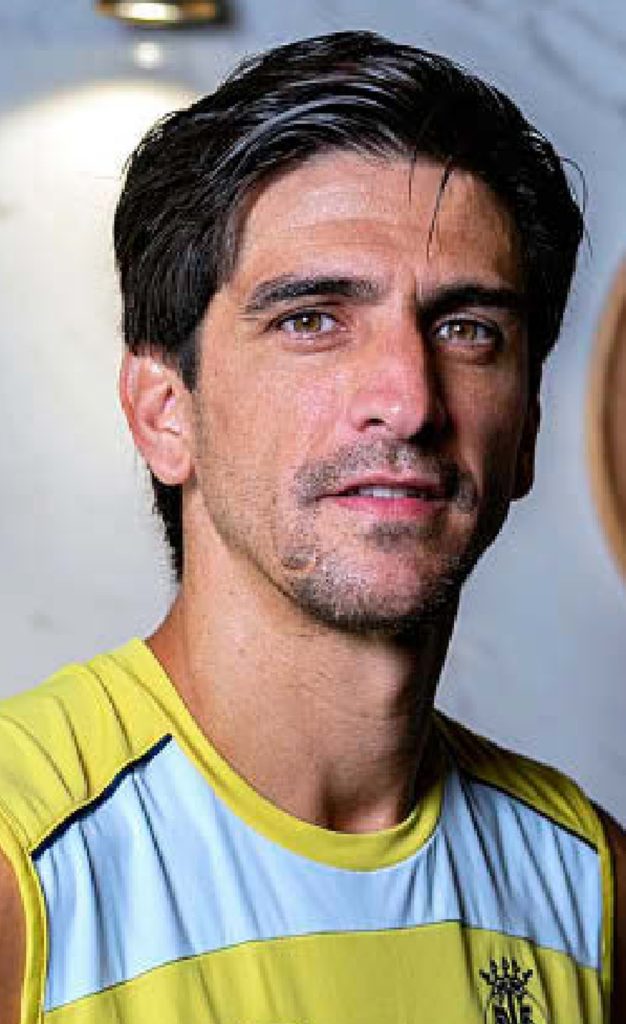 Gerard Moreno con la camiseta del Villarreal