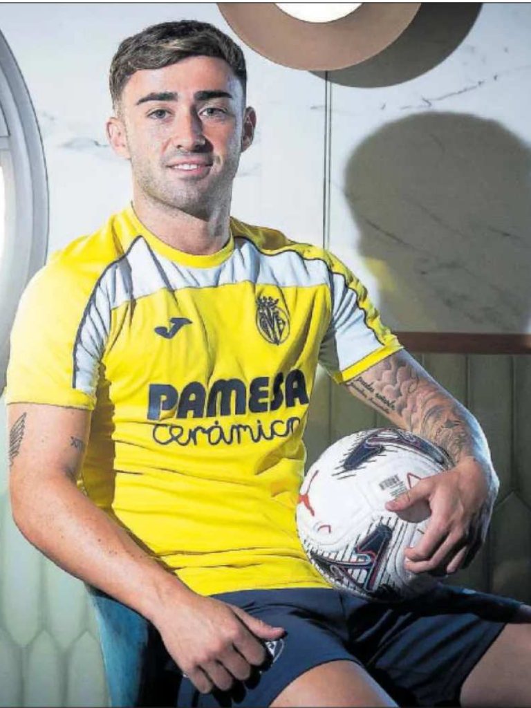 Alberto Moleiro, jugador del Villarreal